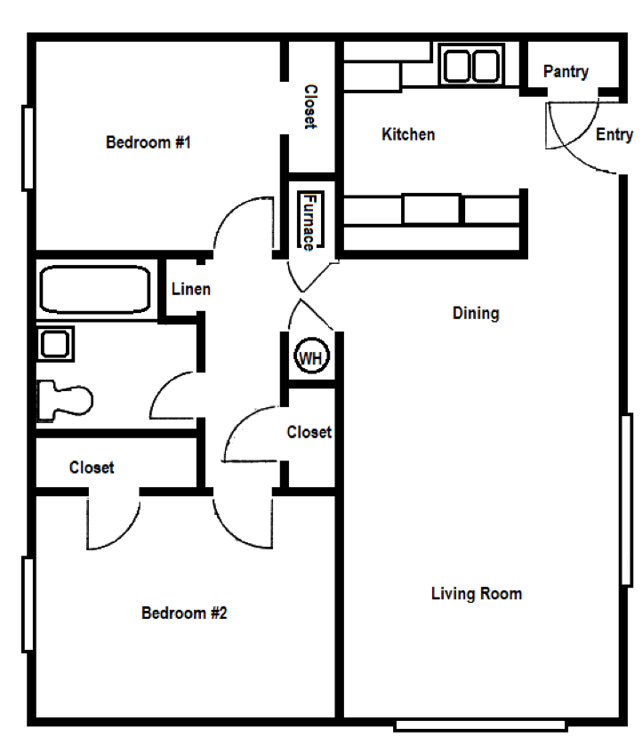 2 bedroom Pueblo Village